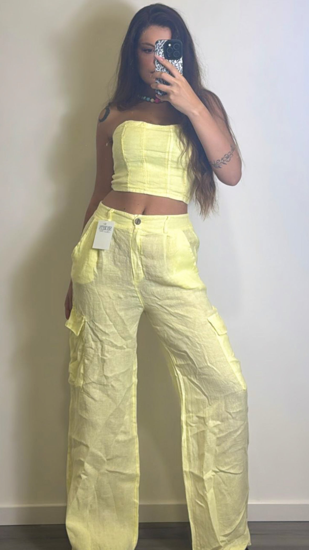Coordinato fresh lino