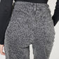 Jeans black leopard