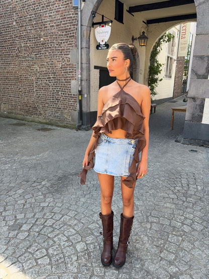 My Secrets - Top volant frùfrù