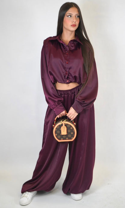 Coordinato ballon wine