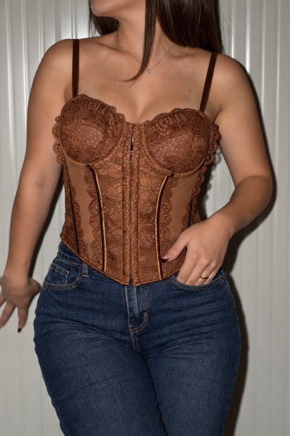 Corsetto pizzo beauty