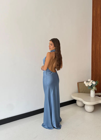 Abito britney elegante in raso