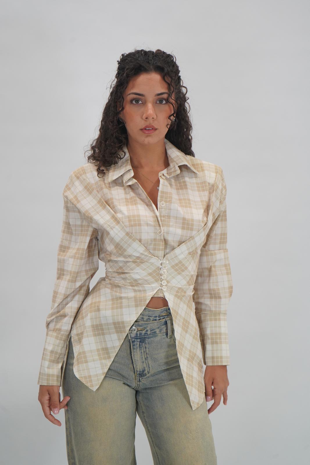jeans sand asimmetrico