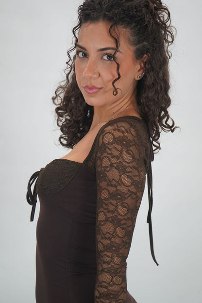 Mini dress lady