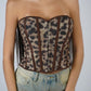 corsetto amber leopard