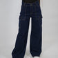 Jeans denim butterfly