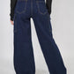 Jeans denim butterfly