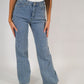 Jeans denim mini hole