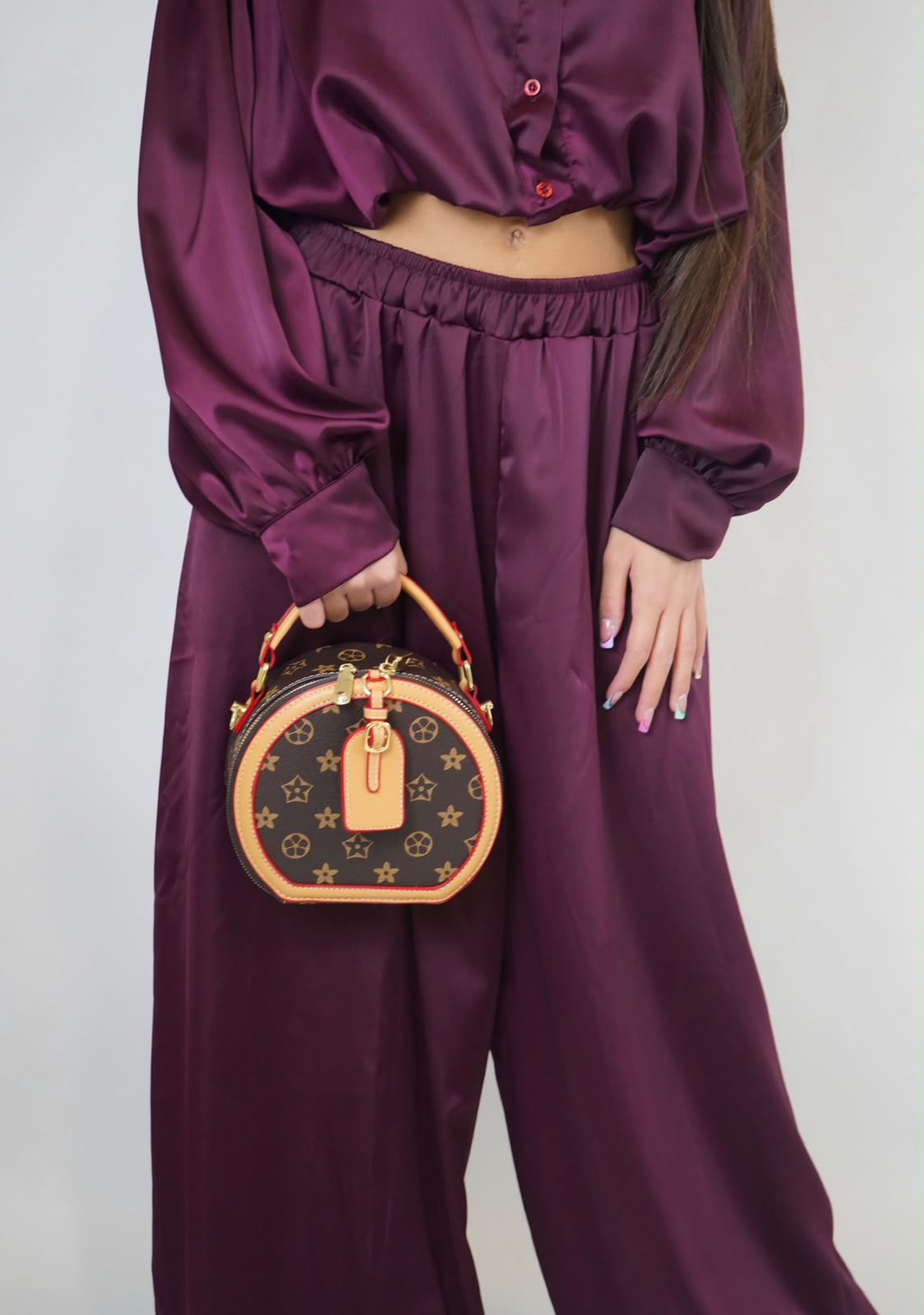 coordinato ballon wine