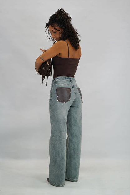 Jeans tisk claire blue