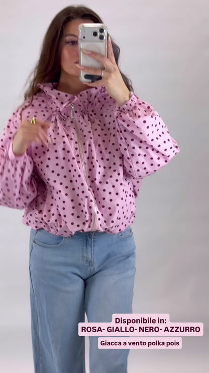 Giacca a vento Polka