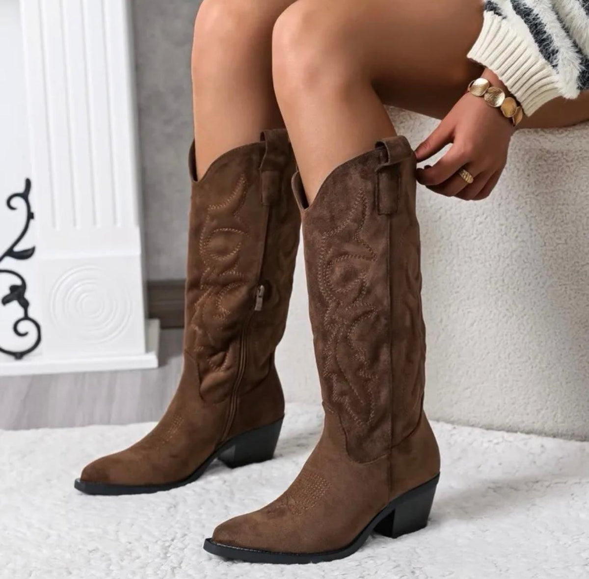 camperos camoscio brown